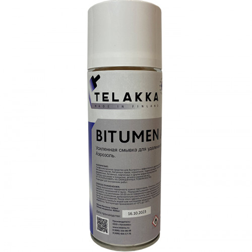  очиститель битумных пятен Telakka BITUMEN Aero 0.4кг