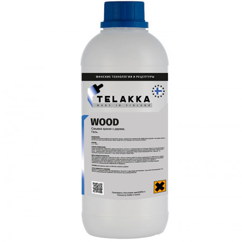 смывка для краски с дерева Telakka WOOD 1 кг